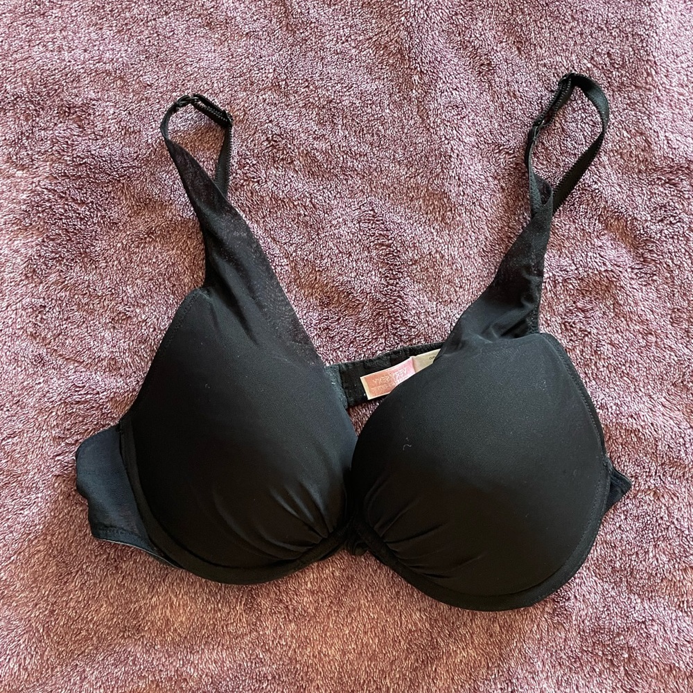 Very Sexy 34b Mesh Black Push Up Bra